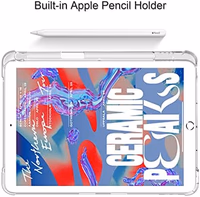 Case for iPad Pro 9.7 Only(Old Model 2016), Lightweight Slim Auto Sleep/Wake Trifold Stand Smart Cover, Soft TPU Frosted Translucent Back Pencil Holder Case for iPad Pro 9.7 Inch, Pink thumbnail 4