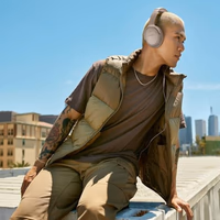 Bose QuietComfort Headphones - Wireless Bluetooth Headphones, Active Over Ear Noise Cancelling and Mic, USB-C Charging, Deep Bass, Up to 24 Hours of Playtime, Sandstone thumbnail 5