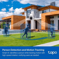 Tapo 1080P Outdoor Wired Pan/Tilt Security Wi-Fi Camera, 360° View, Motion Tracking, Works with Alexa & Google Home, Night Vision, Free AI Detection, Cloud & SD Card Storage(up to 512GB), Tapo C500… thumbnail 3