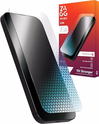 ZAGG XTR4 Screen Protector for iPhone 16 Pro Max - 11x Stronger Tempered Glass, Blue Light Filtration, Anti-Reflective Technology, Graphene Reinforced, InvisibleShield, Easy Dust-Free Installation | 11x Stronger, Tempered Glass, Graphene Reinforced, InvisibleShield thumbnail 1