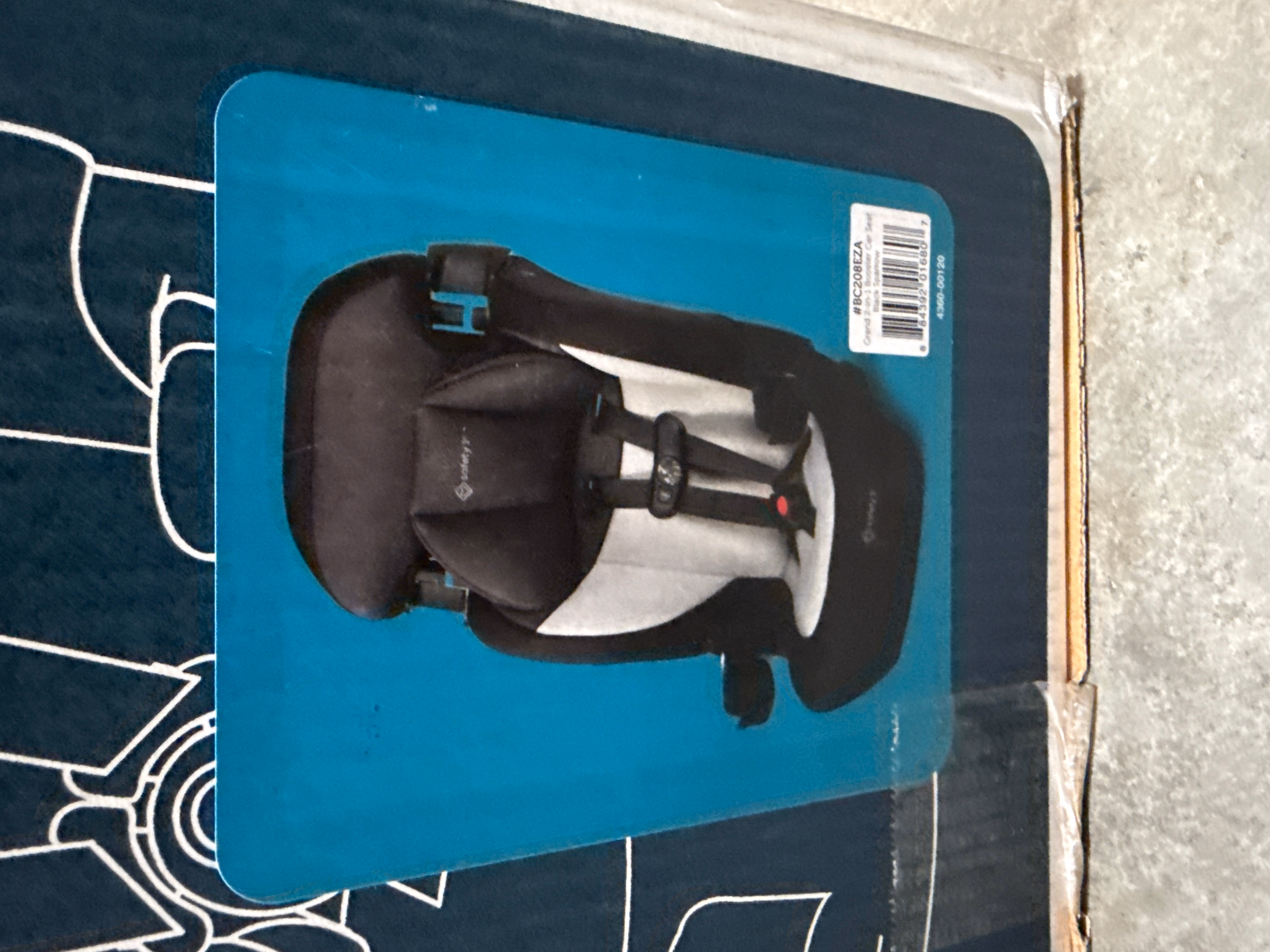 Safety 1st Grand 2-in-1 Booster Car Seat, Converts from High Back to Belt-Positioning Booster, High Back Seat for Kids 40-65, and Belt-Positioning 40-100 Pounds, Black Sparrow thumbnail 5