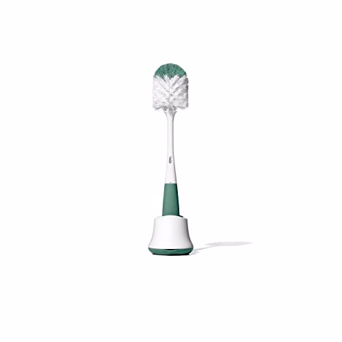 OXO Tot Bottle Brush with Nipple Cleaner and Stand - Sage