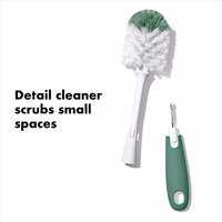 OXO Tot Bottle Brush with Nipple Cleaner and Stand - Sage thumbnail 3