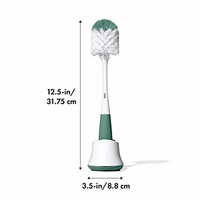 OXO Tot Bottle Brush with Nipple Cleaner and Stand - Sage thumbnail 2