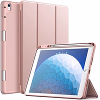 JETech Case for iPad Pro 10.5-Inch and iPad Air 3 (10.5-Inch 2019, 3rd Generation) with Pencil Holder, Slim Tablet Cover with Soft TPU Back, Auto Wake/Sleep (Rose Gold) thumbnail 1