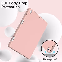 JETech Case for iPad Pro 10.5-Inch and iPad Air 3 (10.5-Inch 2019, 3rd Generation) with Pencil Holder, Slim Tablet Cover with Soft TPU Back, Auto Wake/Sleep (Rose Gold) thumbnail 4