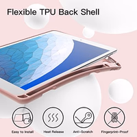 JETech Case for iPad Pro 10.5-Inch and iPad Air 3 (10.5-Inch 2019, 3rd Generation) with Pencil Holder, Slim Tablet Cover with Soft TPU Back, Auto Wake/Sleep (Rose Gold) thumbnail 3