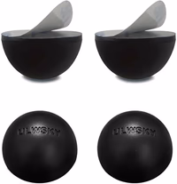 1.25" Silicone Hemisphere Bumpers Isolation Feet, 4Pack Non Skid Speaker Isolation Pads,for Small Speaker Spikes,Turntable Isolation,Subwoofer,Record Player Sound Dampening&Anti Vibration thumbnail 1