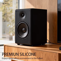 1.25" Silicone Hemisphere Bumpers Isolation Feet, 4Pack Non Skid Speaker Isolation Pads,for Small Speaker Spikes,Turntable Isolation,Subwoofer,Record Player Sound Dampening&Anti Vibration thumbnail 4