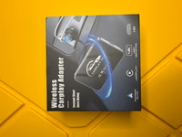 Wireless CarPlay Adapter for Apple iPhone, Converts Factory Wired CarPlay to Wireless CarPlay 2024 Upgrade Plug & Play Auto Connect for Cars from 2015 & iPhone iOS 10+ Black Not for Tesla & Andorid thumbnail 1