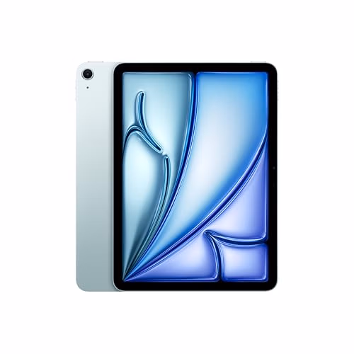Apple iPad Air 11-inch with M3 chip Built for Apple Intelligence, Liquid Retina Display, 256GB, 12MP Front/Back Camera, Wi-Fi 6E, Touch ID, All-Day Battery Life — Blue - View 1 of 5