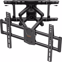 IWORKBORAD 42-86 '' Full Motion TV Wall Mount 24 Inch Studs, Heavy Duty TV Mount 24 inch Studs, Swivel Tilt Extension Level, up to 110 lbs & 600x400mm VESA thumbnail 1
