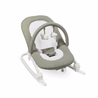 Baby Delight Aura | Deluxe Portable Rocker & Seat for Infants | Soothing Vibration & Sounds | Baby Rocker | Quilted Organic Sage thumbnail 1