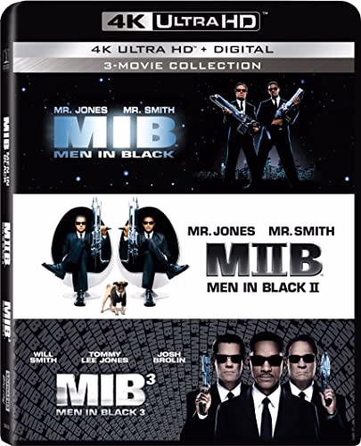 Men in Black (1997) / Men in Black 3 / Men in Black II - Set - 4K + Digital