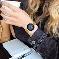 Band Compatible with Galaxy Watch 4/4 Classic / 5/5 Pro / 6/6 classic / 3 41mm / Galaxy Watch 42mm / Active 2, 20mm Stainless Steel Metal Mesh Replacement Strap for Women Men (Rose gold) thumbnail 4