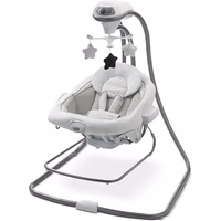Graco DuetConnect LX Portable Baby Swing and Bouncer, Multi-Direction Baby Bouncer Seat, Multiple Swing Speeds, Redmond thumbnail 1