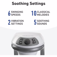 Graco DuetConnect LX Portable Baby Swing and Bouncer, Multi-Direction Baby Bouncer Seat, Multiple Swing Speeds, Redmond thumbnail 3