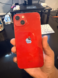 Apple iPhone (Amazon Renewed Premium) 13, 128GB, (PRODUCT)RED - Unlocked (Like New) thumbnail 2