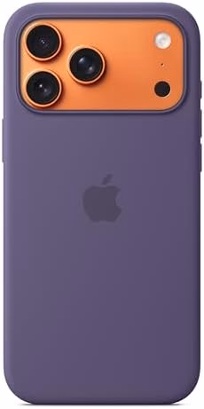Apple iPhone 17 Pro Max Silicone Case with MagSafe and Camera Control: Lightweight Phone Case, Wireless Charging Compatible, Smooth Matte Finish; Purple Fog