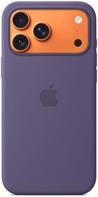 Apple iPhone 17 Pro Max Silicone Case with MagSafe and Camera Control: Lightweight Phone Case, Wireless Charging Compatible, Smooth Matte Finish; Purple Fog thumbnail 1