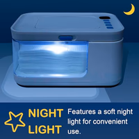 Baby Wipe Warmer and Dispenser Portable Heated Diaper Wipe Heater with Fast Heating, Large Capacity, and Anti-Dry Out (no Charger Block) thumbnail 5