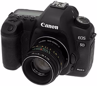 Fotodiox Lens Mount Adapter - Compatible with Black M42 (42mm x1 Thread Mount) Lens to Canon EOS (EF, EF-S) Mount D/SLR Cameras thumbnail 4