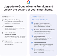 Google Nest Cam Outdoor (Wired, 2nd Gen) - Security Camera with 2K Video and Gemini, Night Vision, 2-Way Audio - Works with Google Home - 2025 Model - Snow thumbnail 2