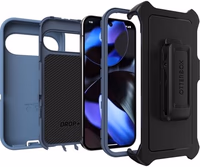 OtterBox Google Pixel 9 & 9 Pro Defender Series Case - Baby Blue Jeans (Blue), Rugged & Durable, with Port Protection, Includes Holster Clip Kickstand (Ships in Polybag) thumbnail 5