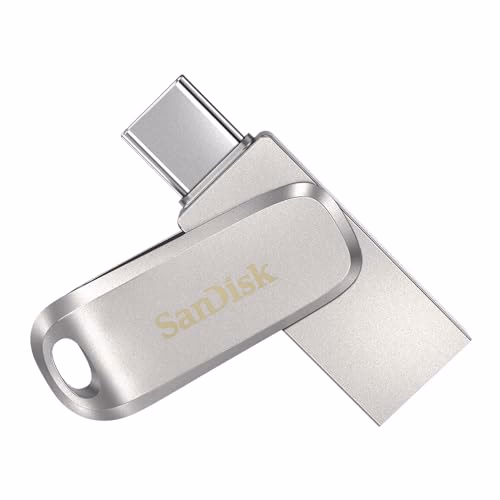 SanDisk 256GB Ultra Dual Drive Luxe USB Type-C - Up to 400MB/s - SDDDC4-256G-GAM46