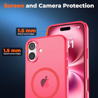 zapica Magnetic for iPhone 16 Plus FG-16Plus-08 Hot Pink thumbnail 5