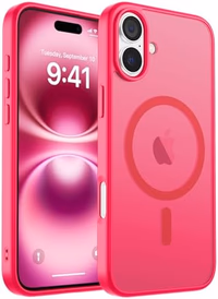 zapica Magnetic for iPhone 16 Plus FG-16Plus-08 Hot Pink thumbnail 1