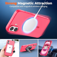 zapica Magnetic for iPhone 16 Plus FG-16Plus-08 Hot Pink thumbnail 3