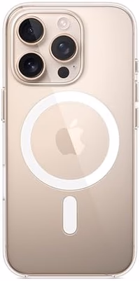 Apple iPhone 16 Pro Clear Case with MagSafe and Camera Control: Lightweight Phone Case, Wireless Charging Compatible, Smooth Glossy Finish thumbnail 1
