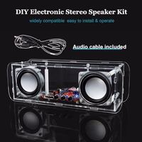 Blûêtoöth-Compatible Speaker Soldering Kit, Stereo Amplifier Speaker DIY Electronic Kit, Solder Project Speaker Kit thumbnail 4