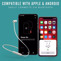 Beats Flex Wireless Earbuds - Apple W1 Headphone Chip, Magnetic Earphones, Class 1 Bluetooth, 12 Hours of Listening Time, Built-in Microphone - Smoke Gray thumbnail 3