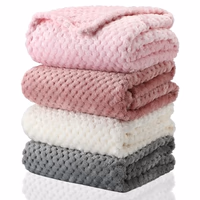 Frienda 4 Pcs Baby Fuzzy Blanket Fluffy Baby Blanket for Boys Girls Soft Warm Infant Newborn Toddler Receiving Nursery Bed Supplies, 32 x 24 Inch(Lovely Color) thumbnail 1