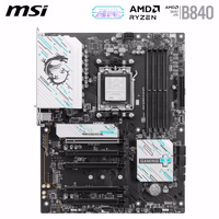 MSI B840 Gaming Plus WiFi Motherboard, ATX - Supports AMD Ryzen 9000/8000 / 7000 Processors, AM5 - DDR5 Memory Boost 8000+ MT/s (OC), PCIe 4.0 x16, M.2 Gen4, Wi-Fi 7, 2.5G LAN thumbnail 2