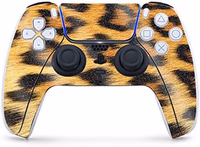MightySkins Glossy Glitter Gaming Skin for PS5 / PlayStation 5 Controller - Cheetah | Durable High-Gloss Glitter Finish | Easy to Apply and Change Style | Made in The USA thumbnail 1