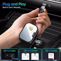 Wireless CarPlay Adapter for Apple iPhone, Converts Factory Wired CarPlay to Wireless CarPlay 2024 Upgrade Plug & Play Auto Connect for Cars from 2015 & iPhone iOS 10+ Black Not for Tesla & Andorid thumbnail 3