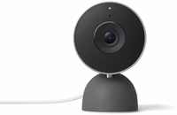 Google Nest Cam Indoor (Wired, 3rd Gen) - Security Camera with 2K Video and Gemini, Night Vision, 2-Way Audio, Works with Google Home - 2025 Model - Hazel thumbnail 2