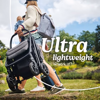 Graco Ready2Jet Compact Stroller – Overhead Friendly Compact Travel Stroller with Automatic Fold, Kingston thumbnail 3