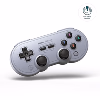 8BitDo SN30 Pro Bluetooth Controller, Hall Effect Joystick Update, Compatible with Switch, PC, macOS, Android, Steam Deck & Raspberry Pi (Gray) thumbnail 1