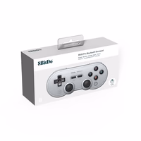 8BitDo SN30 Pro Bluetooth Controller, Hall Effect Joystick Update, Compatible with Switch, PC, macOS, Android, Steam Deck & Raspberry Pi (Gray) thumbnail 4