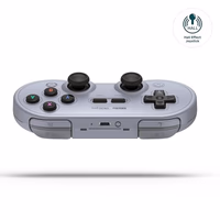 8BitDo SN30 Pro Bluetooth Controller, Hall Effect Joystick Update, Compatible with Switch, PC, macOS, Android, Steam Deck & Raspberry Pi (Gray) thumbnail 2