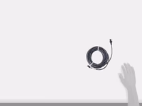 Belkin 30-Feet RJ45 Cat6 Snagless Patch Network Cable, Black (A3L980-30-BLK-S) thumbnail 2