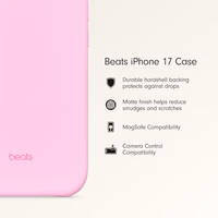 Beats iPhone 17 Case with MagSafe MGK44LL/A Pebble Pink thumbnail 2