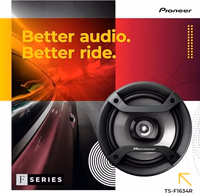 PIONEER F-Series TS-F1634R 6.5” 2-Way Speakers (Pair) – 200W Max, Balanced Sound + Smooth Treble, Great Stock Replacement, High-Efficiency Speaker Designed for OEM Power thumbnail 2