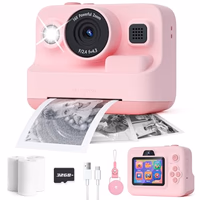 Dylanto Kids Camera Instant Print,1080P Kids Instant Cameras that Print Photos,Christmas Birthday Gifts for Girls Age 3-12,Portable Toy for 3 4 5 6 7 8 9 10 Year Old Girls Boys Pink thumbnail 1