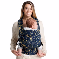 Momcozy Baby Carrier - Ergonomic, Cozy and Lightweight Carrier for 7-45lbs, Effortless to Put On, Ideal for Hands-Free Parenting, Enhanced Lumbar Support, Starry Night thumbnail 1