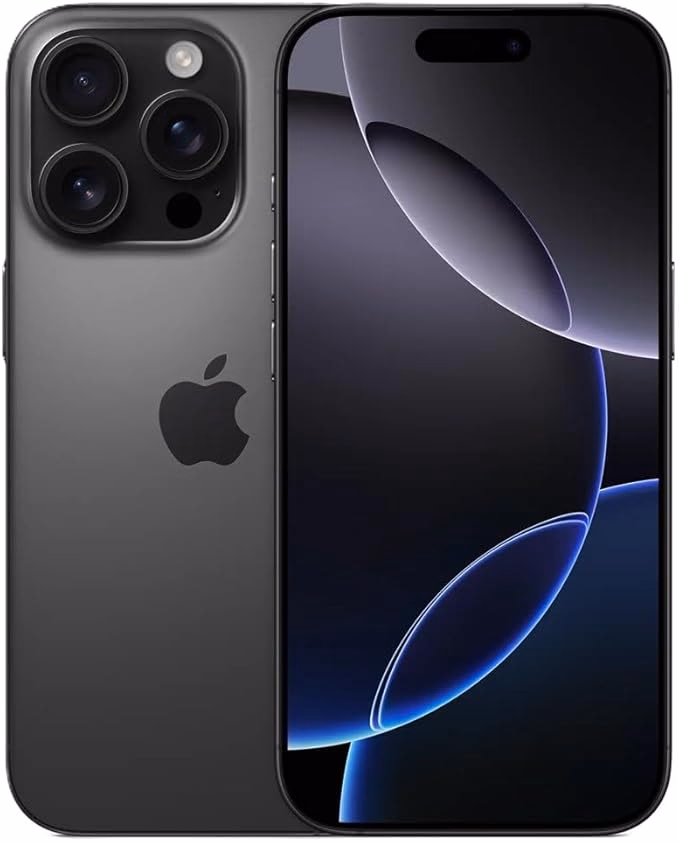 Apple iPhone (Renewed Premium) 16 Pro Max, US Version, 1TB, Black Titanium - Unlocked - View 1 of 4